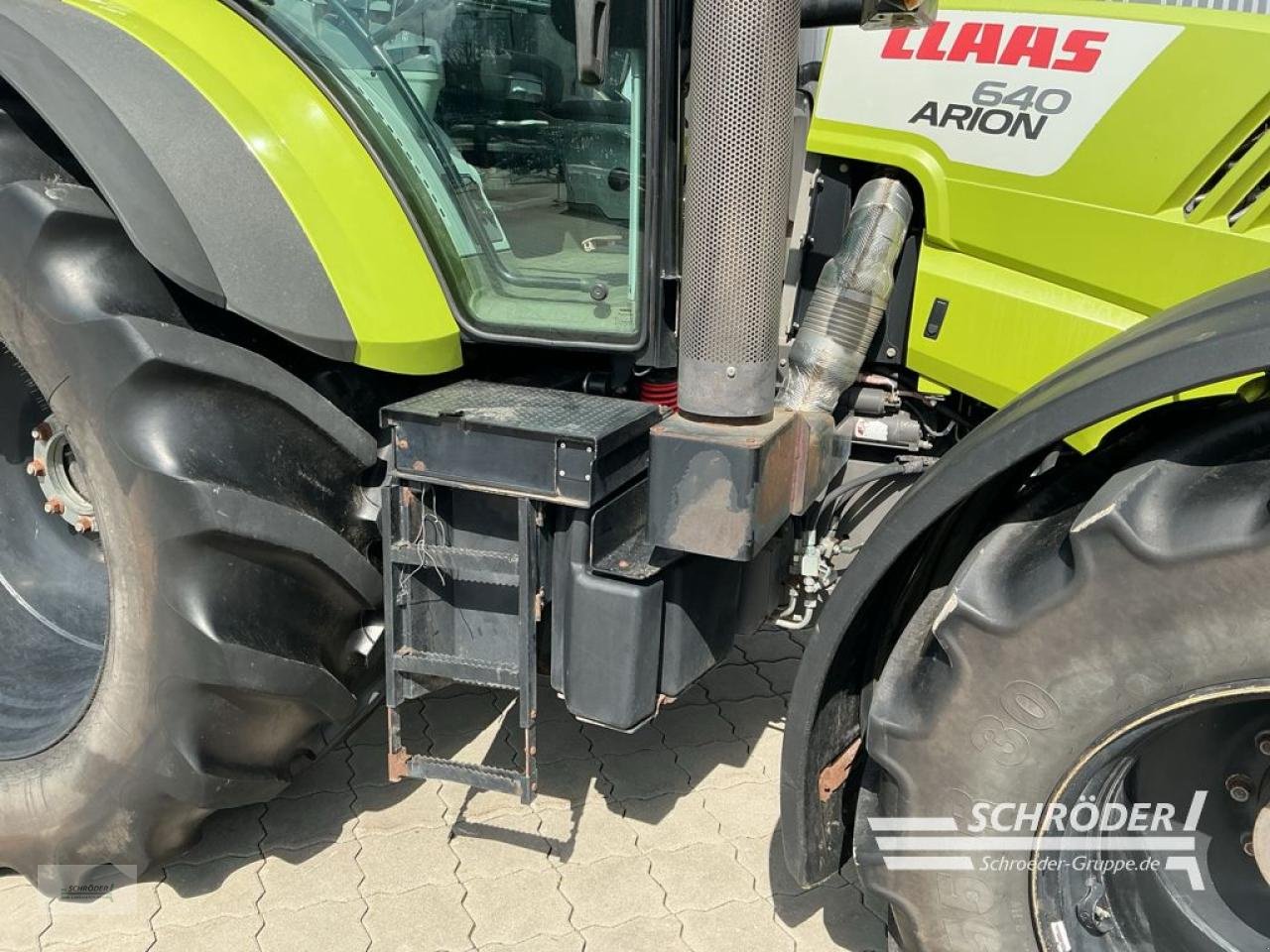 Traktor Türe ait CLAAS ARION 640 HEXASHIFT, Gebrauchtmaschine içinde Hemmoor (resim 7)