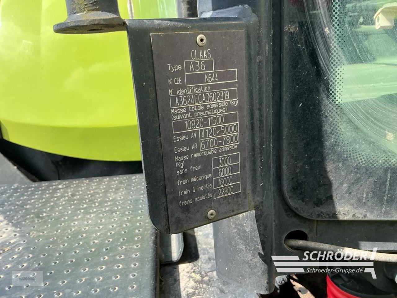 Traktor Türe ait CLAAS ARION 640 HEXASHIFT, Gebrauchtmaschine içinde Hemmoor (resim 8)