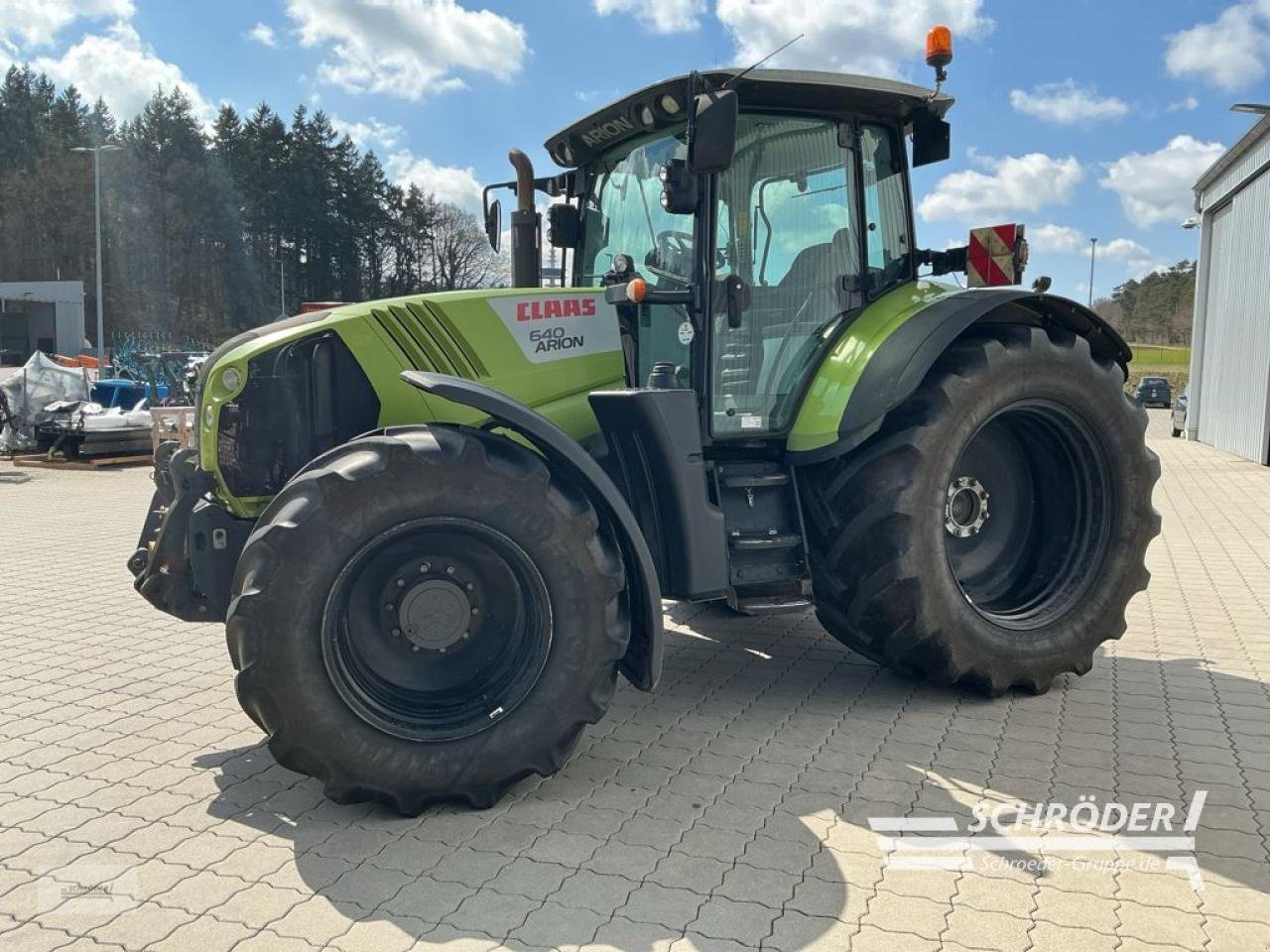 Traktor Türe ait CLAAS ARION 640 HEXASHIFT, Gebrauchtmaschine içinde Hemmoor (resim 21)
