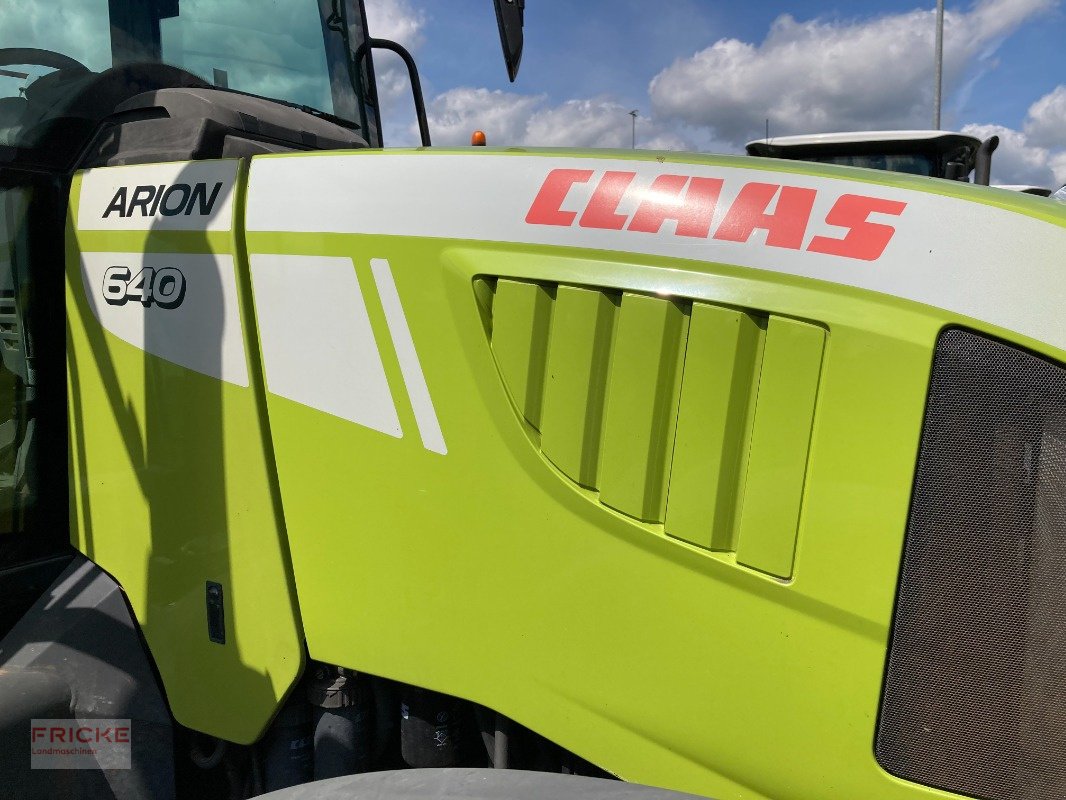 Traktor типа CLAAS Arion 640, Gebrauchtmaschine в Bockel - Gyhum (Фотография 21)