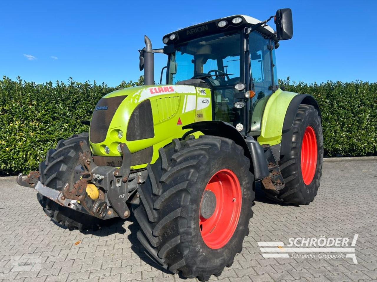 Traktor van het type CLAAS ARION 640, Gebrauchtmaschine in Wildeshausen (Foto 1)