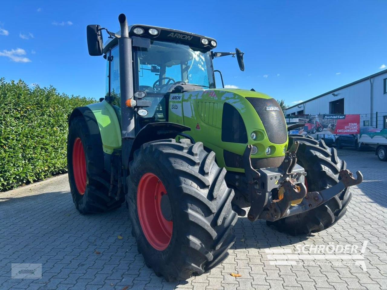 Traktor van het type CLAAS ARION 640, Gebrauchtmaschine in Wildeshausen (Foto 3)