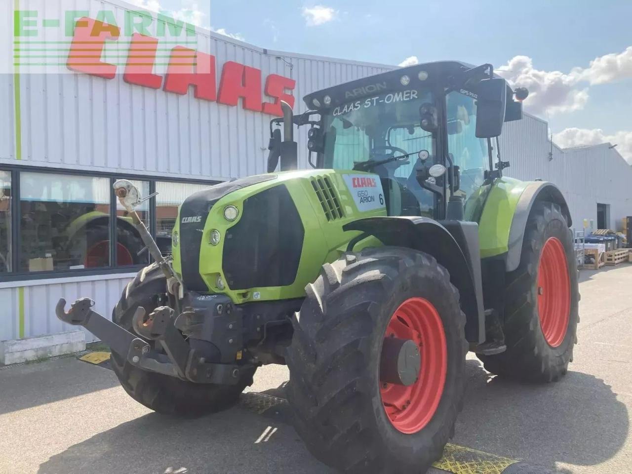 Traktor des Typs CLAAS arion 650 business 18, Gebrauchtmaschine in BLENDECQUES (Bild 1)