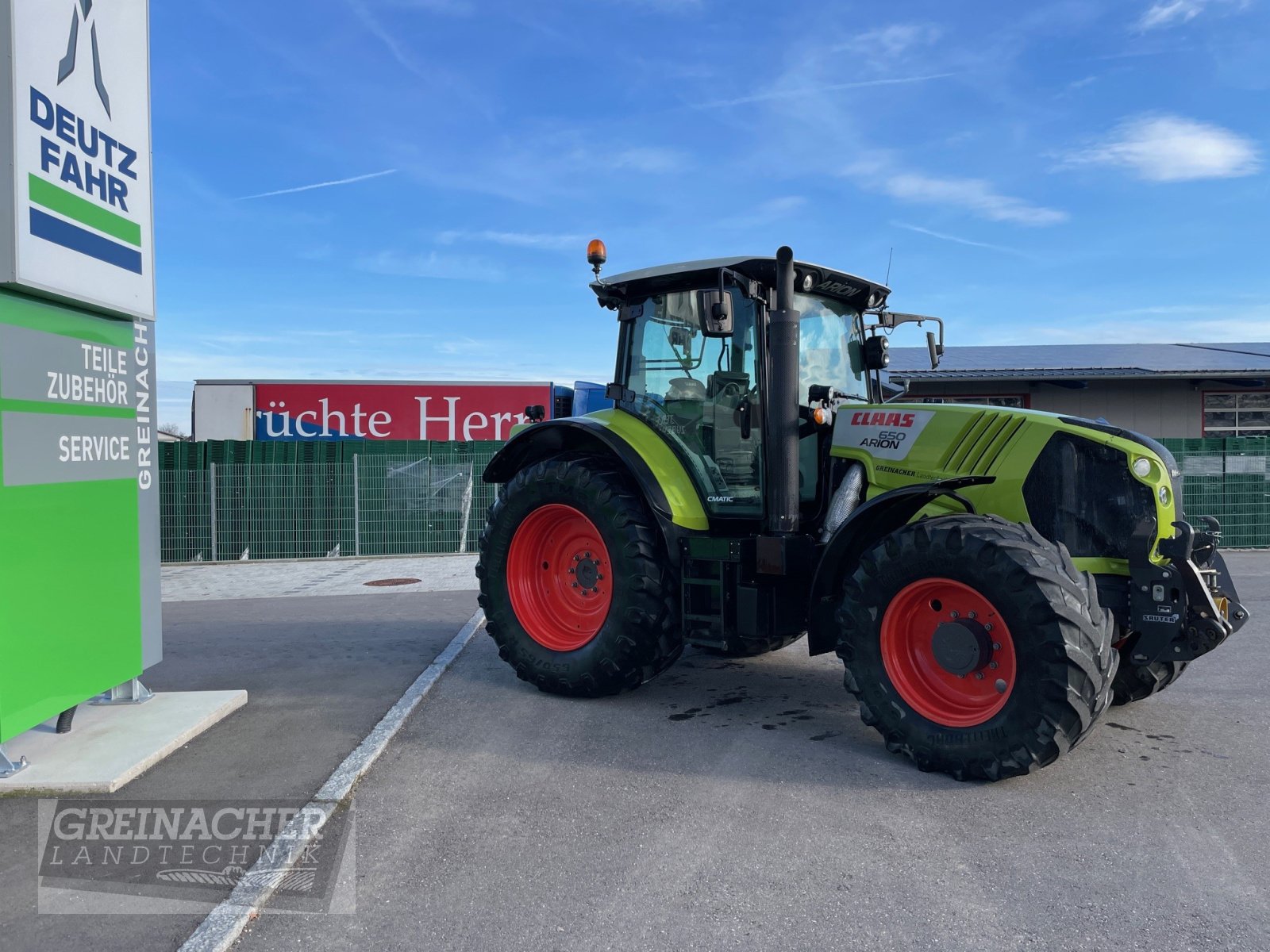 Traktor des Typs CLAAS Arion 650 C-MATIC CEBIS, Gebrauchtmaschine in Pfullendorf (Bild 3)