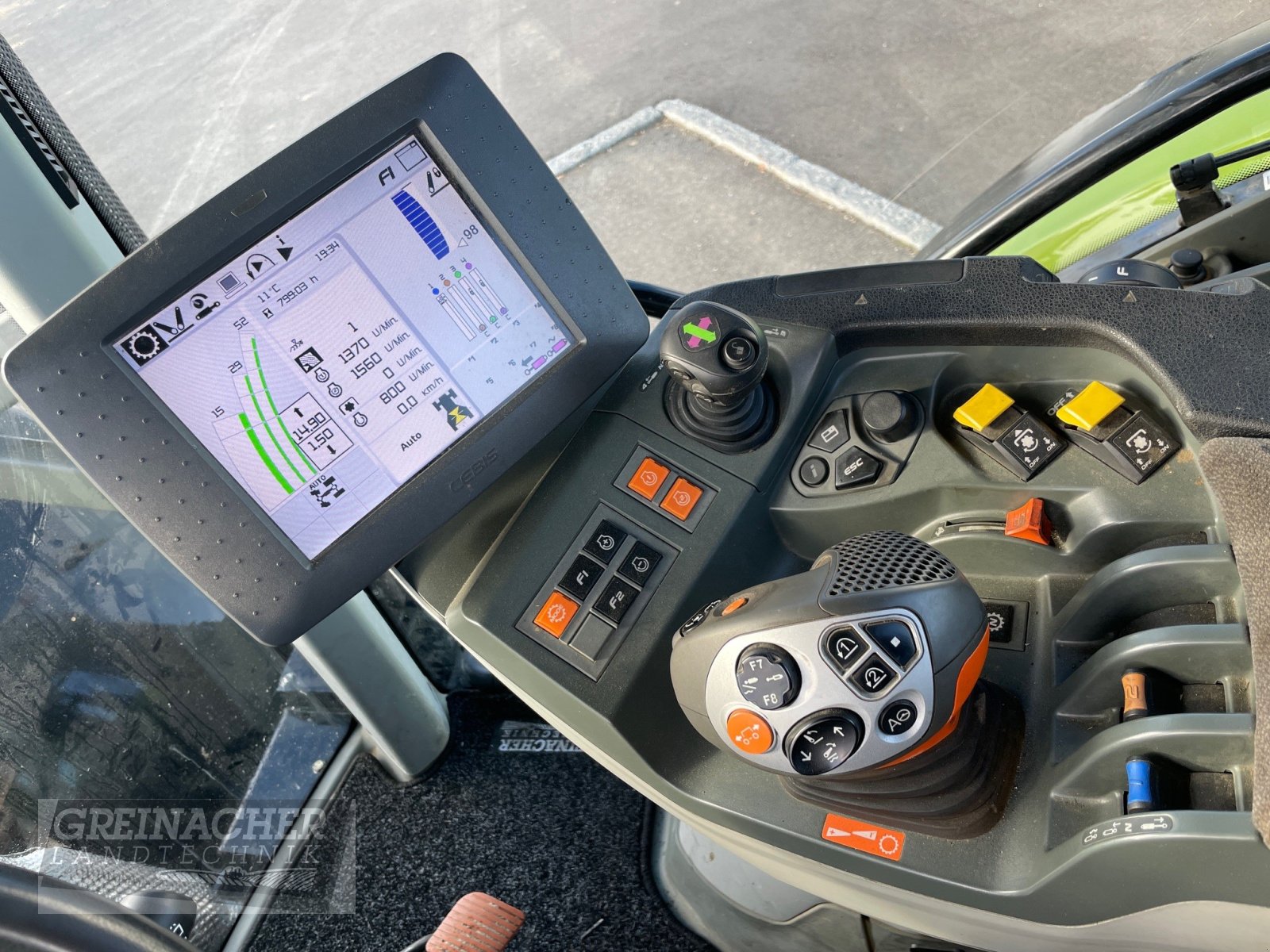 Traktor del tipo CLAAS Arion 650 C-MATIC CEBIS, Gebrauchtmaschine en Pfullendorf (Imagen 9)