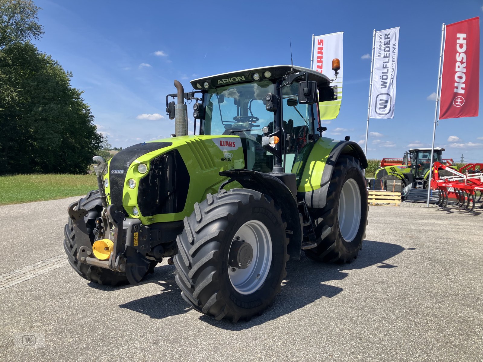 Traktor of the type CLAAS Arion 650 C-MATIC CEBIS, Gebrauchtmaschine in Zell an der Pram (Picture 1)