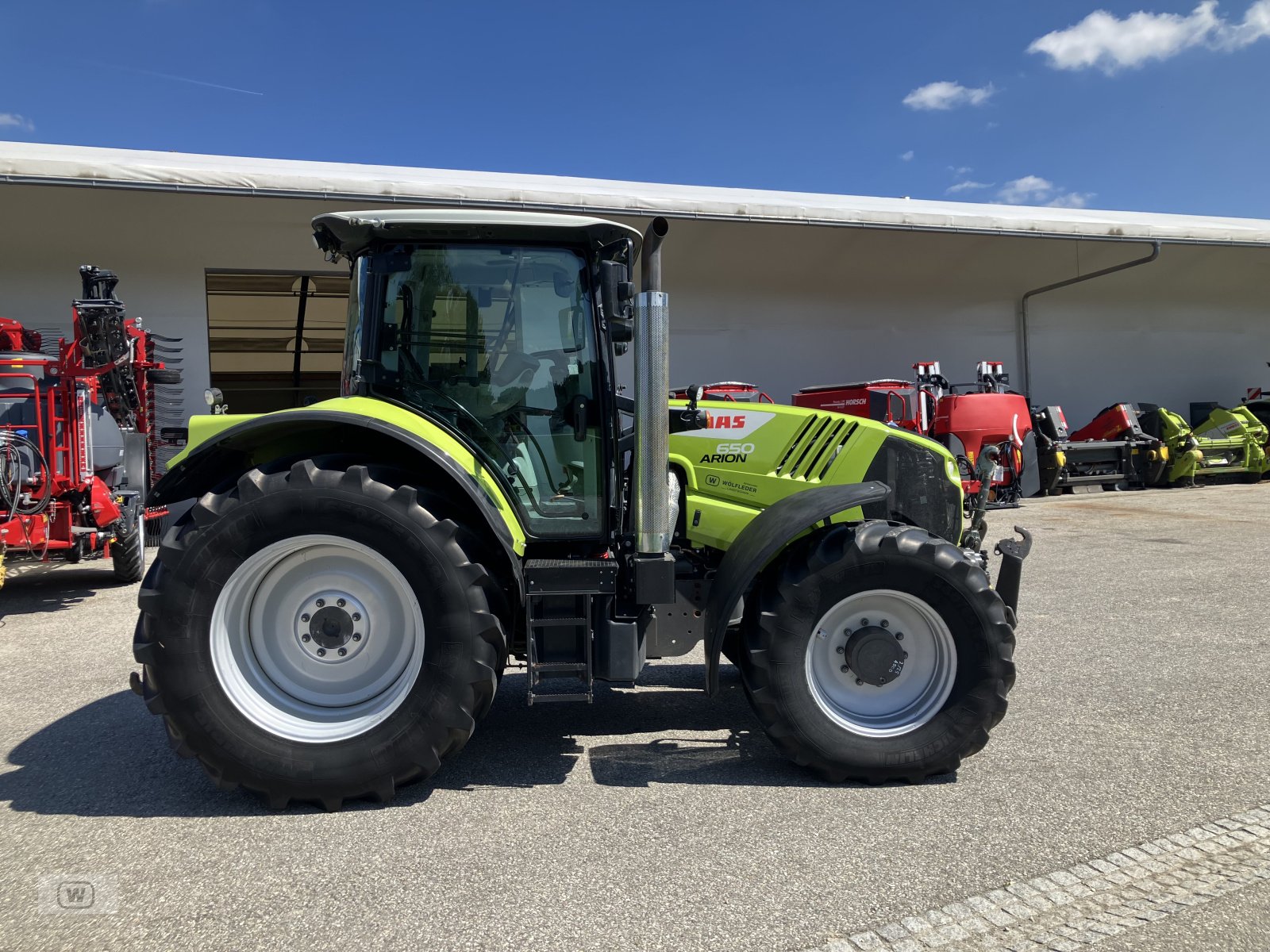 Traktor of the type CLAAS Arion 650 C-MATIC CEBIS, Gebrauchtmaschine in Zell an der Pram (Picture 7)