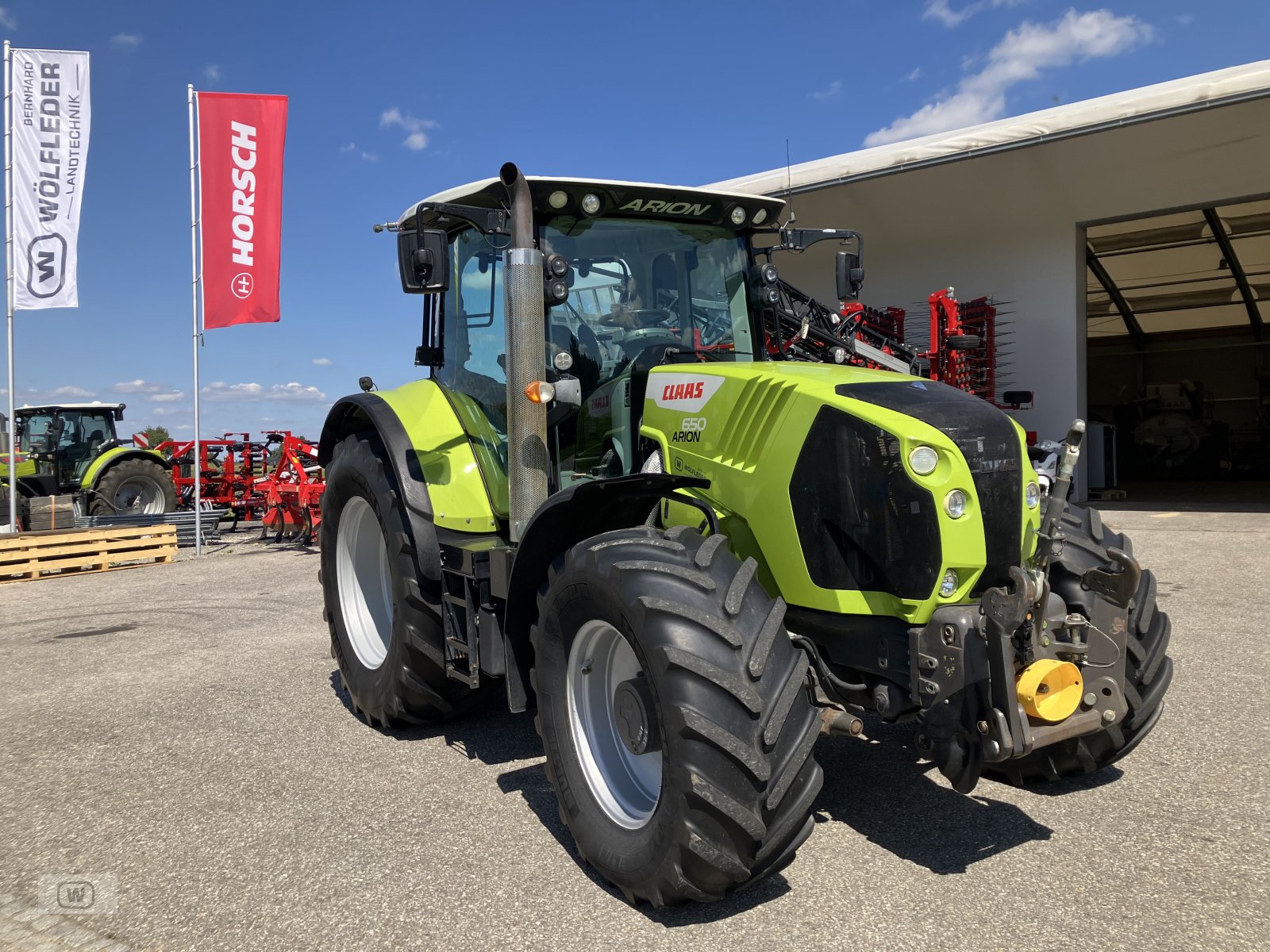 Traktor of the type CLAAS Arion 650 C-MATIC CEBIS, Gebrauchtmaschine in Zell an der Pram (Picture 8)