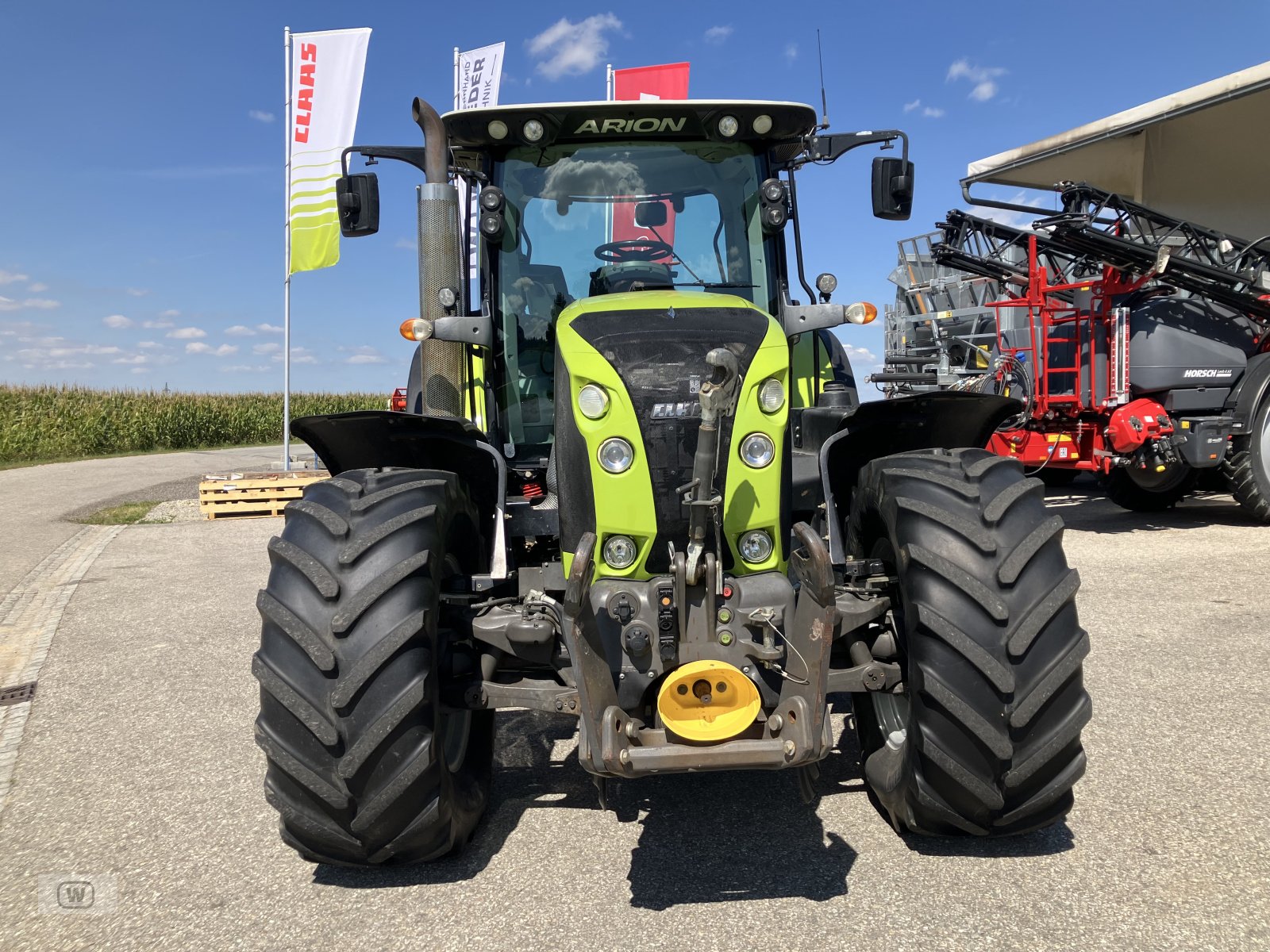 Traktor of the type CLAAS Arion 650 C-MATIC CEBIS, Gebrauchtmaschine in Zell an der Pram (Picture 9)