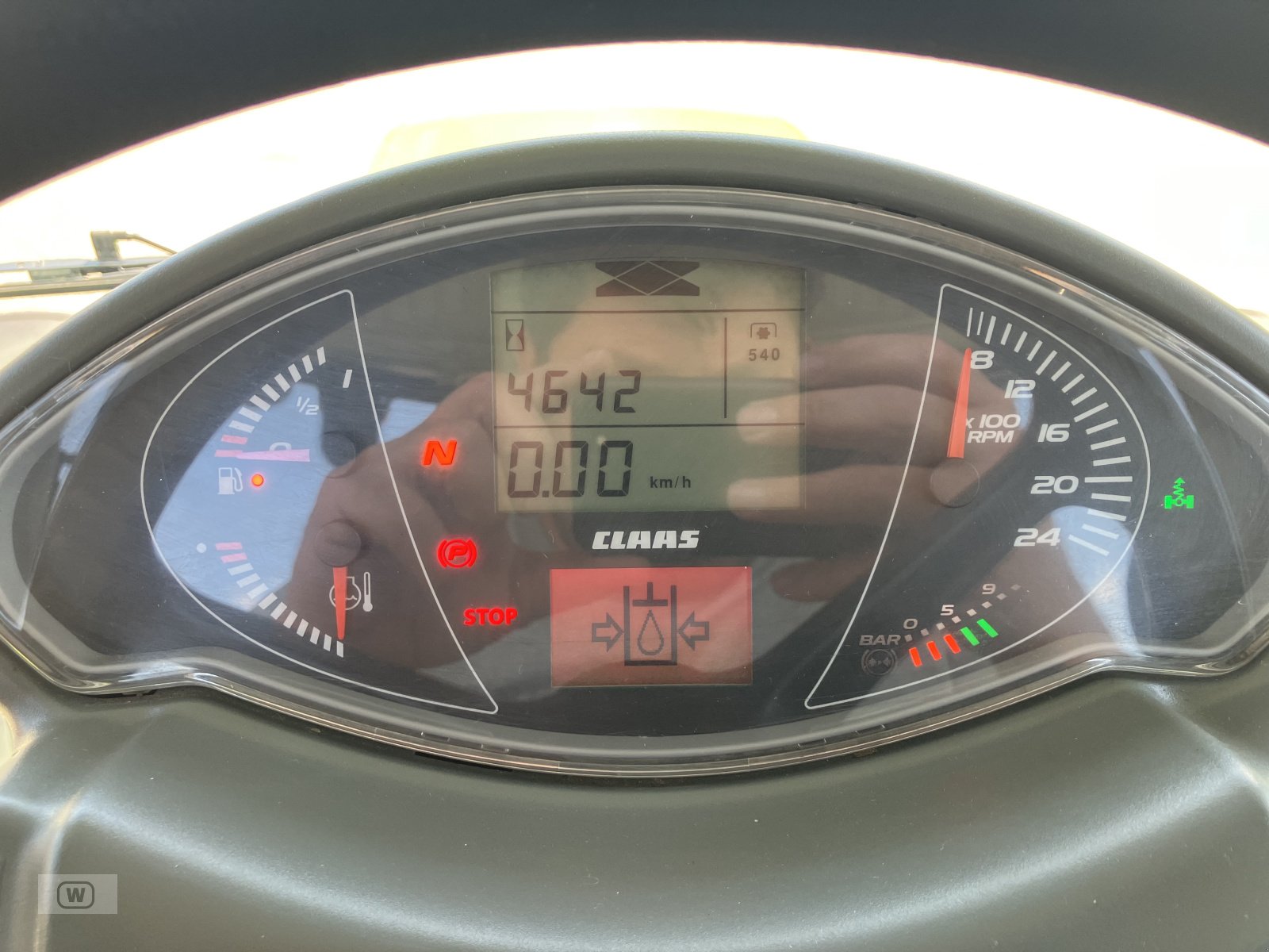 Traktor of the type CLAAS Arion 650 C-MATIC CEBIS, Gebrauchtmaschine in Zell an der Pram (Picture 20)