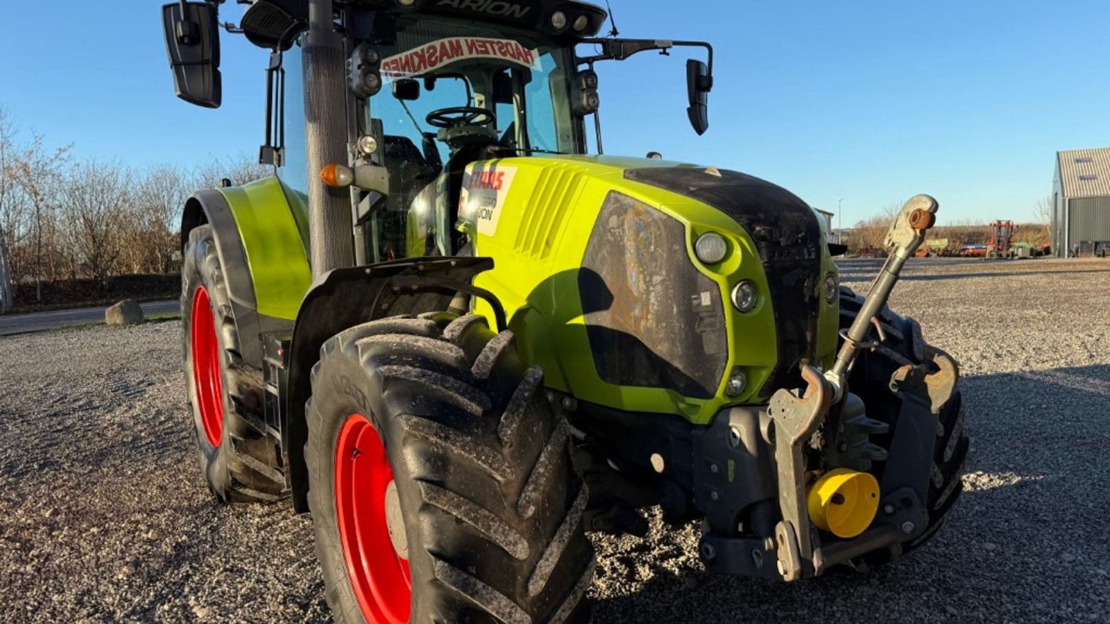 Traktor van het type CLAAS ARION 650 C Matic Med frontpto, Gebrauchtmaschine in Hadsten (Foto 14)
