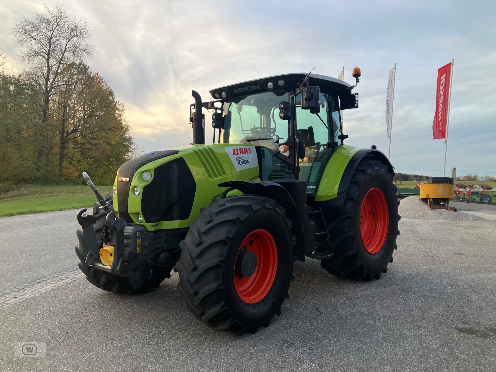 Traktor του τύπου CLAAS Arion 650 C-MATIC, Gebrauchtmaschine σε Zell an der Pram (Φωτογραφία 8)