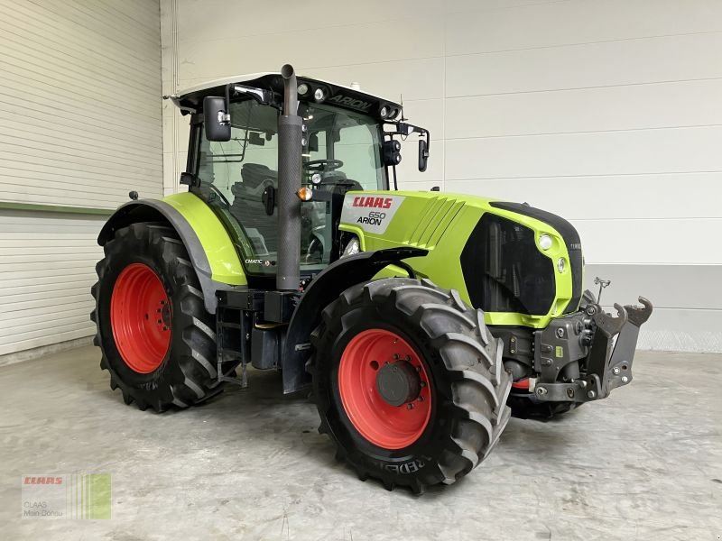 Traktor des Typs CLAAS ARION 650 CEBIS CMATIC, Gebrauchtmaschine in Vohburg (Bild 1)