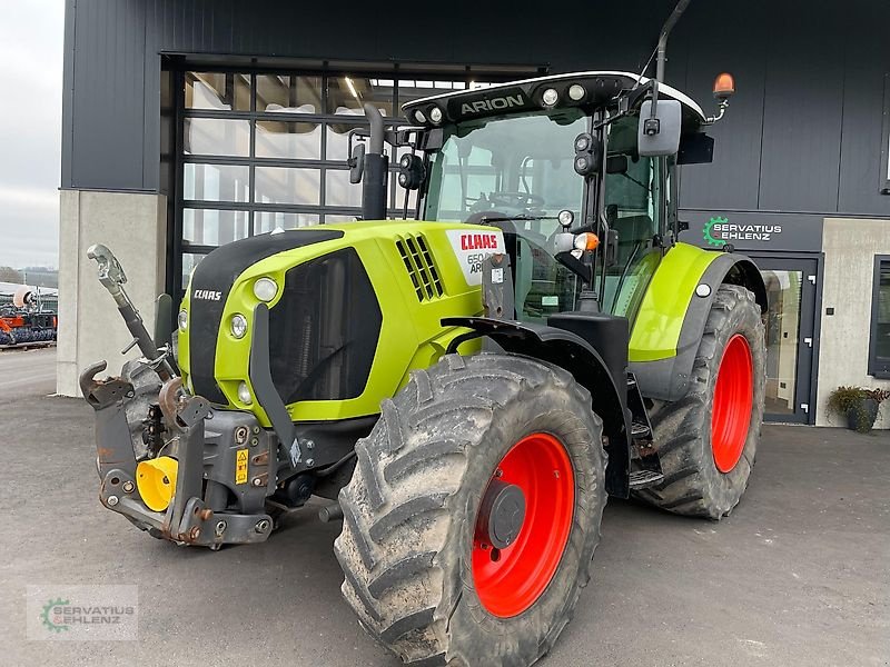 Traktor Türe ait CLAAS Arion 650 CEBIS mit Fronthydraulik / Zapfwelle / Konsolen, Gebrauchtmaschine içinde Rittersdorf (resim 1)