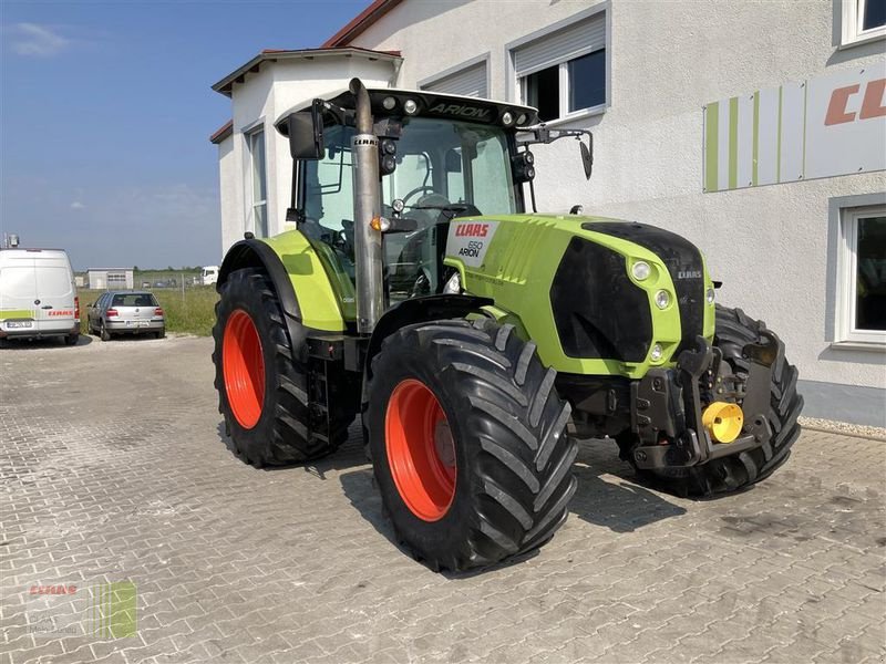 Traktor des Typs CLAAS ARION 650 CEBIS, Gebrauchtmaschine in Aurach (Bild 2)