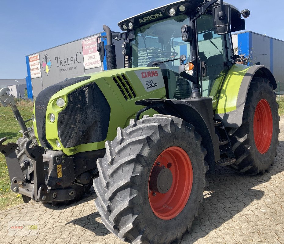 Traktor des Typs CLAAS Arion 650 CEBIS, Gebrauchtmaschine in Schwülper (Bild 5)