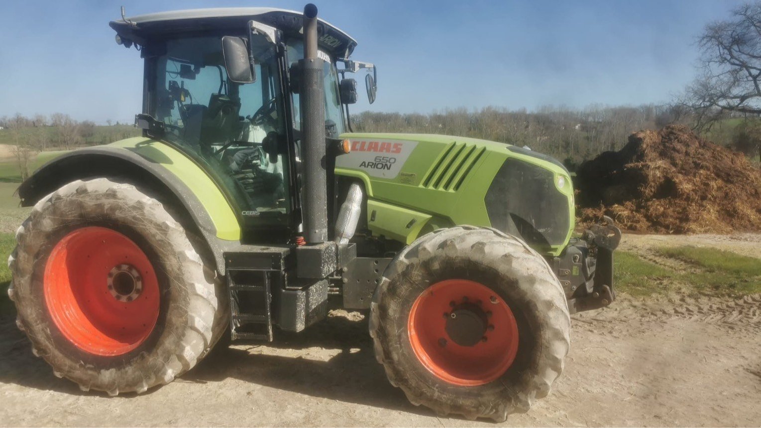 Traktor от тип CLAAS ARION 650 CEBIS, Gebrauchtmaschine в ORLEIX (Снимка 3)