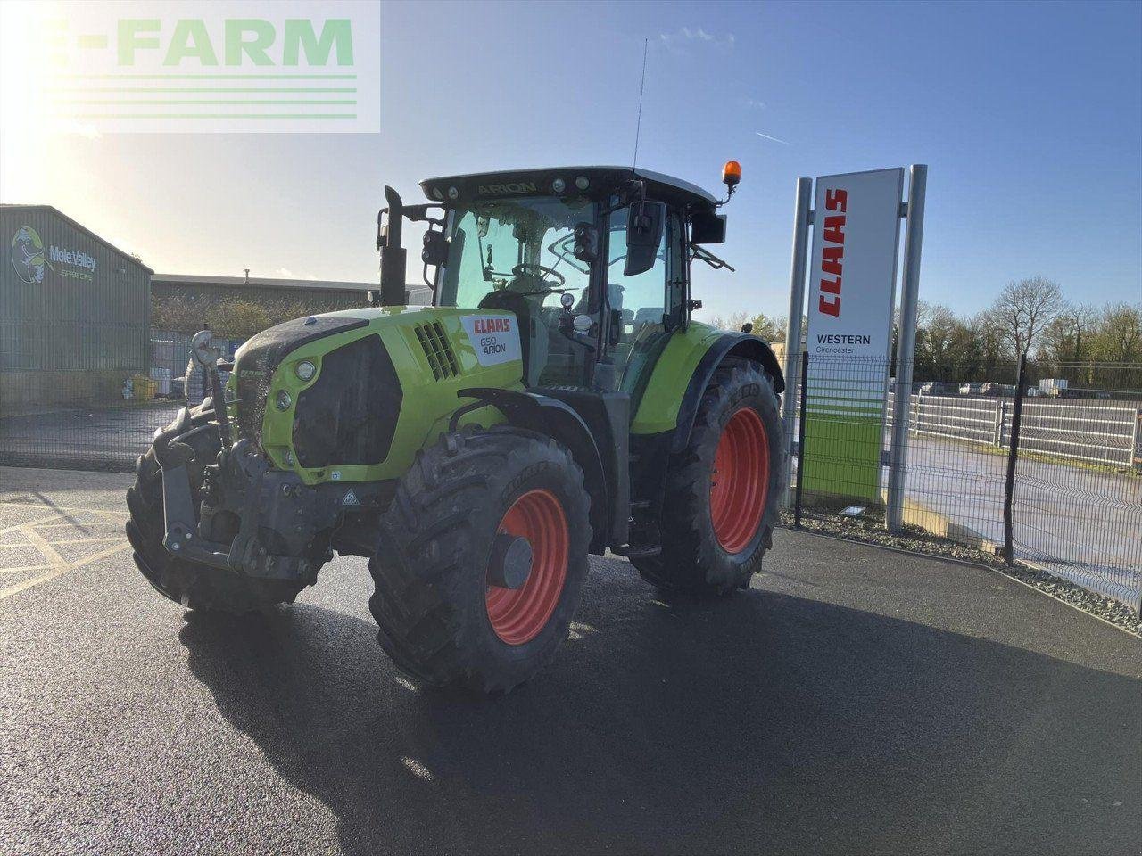 Traktor of the type CLAAS ARION 650 CEBIS, Gebrauchtmaschine in CIRENCESTER (Picture 10)