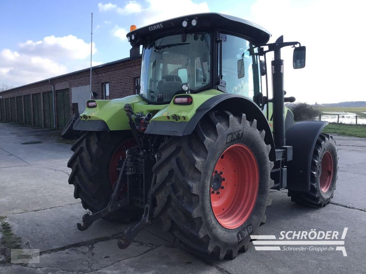 Traktor des Typs CLAAS ARION 650 CEBIS, Gebrauchtmaschine in Rathenow-Böhne (Bild 3)