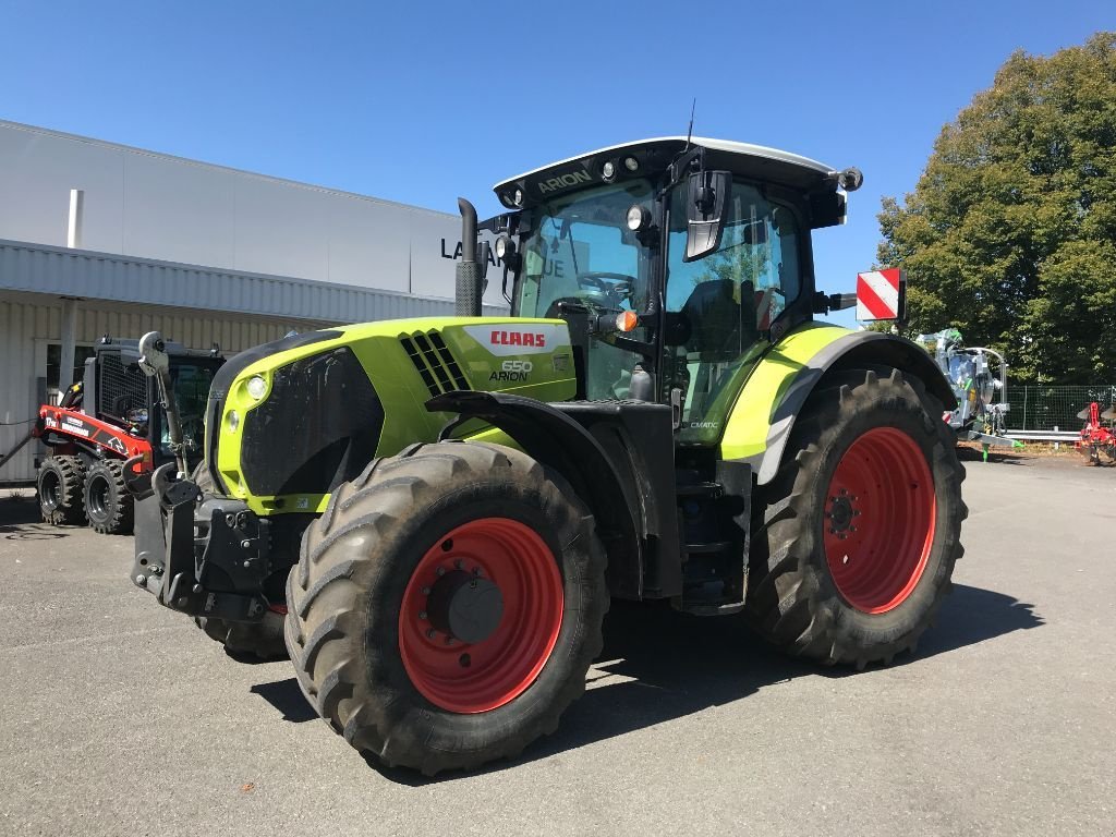 Traktor типа CLAAS ARION 650 CIS+, Gebrauchtmaschine в MORLHON LE HAUT (Фотография 3)