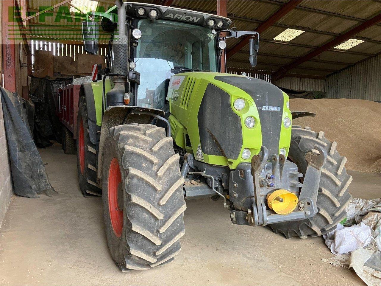 Traktor Türe ait CLAAS ARION 650 CIS 50K CIS, Gebrauchtmaschine içinde HARVINGTON, EVESHAM (resim 3)