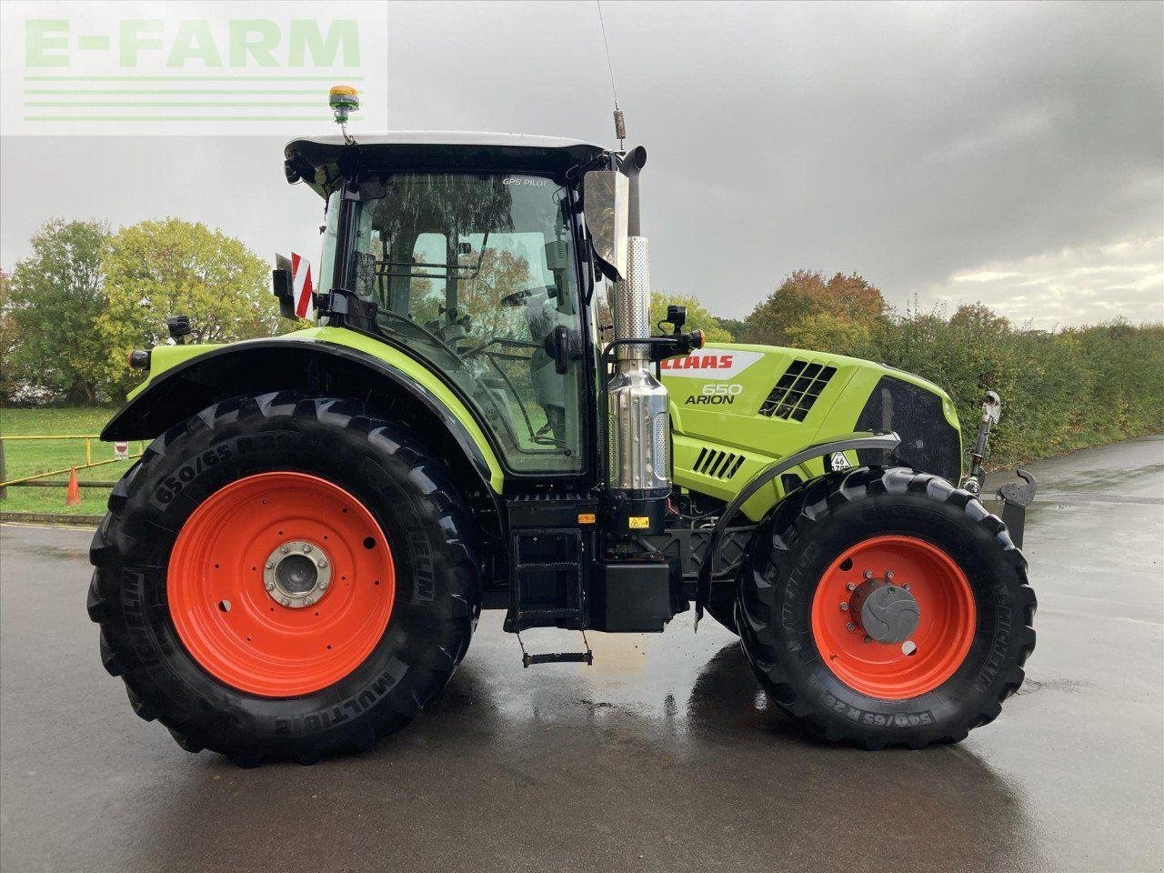 Traktor Türe ait CLAAS ARION 650 CIS 50K CIS, Gebrauchtmaschine içinde STANDERWICK, FROME (resim 6)