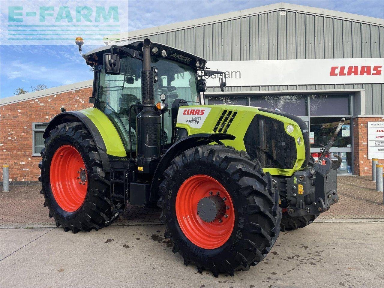 Traktor van het type CLAAS ARION 650 CIS + CIS+, Gebrauchtmaschine in CIRENCESTER (Foto 2)