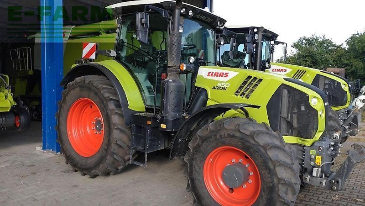 Traktor typu CLAAS arion 650 cis CIS, Gebrauchtmaschine v NEUENDORF AM SPECK (Obrázek 1)