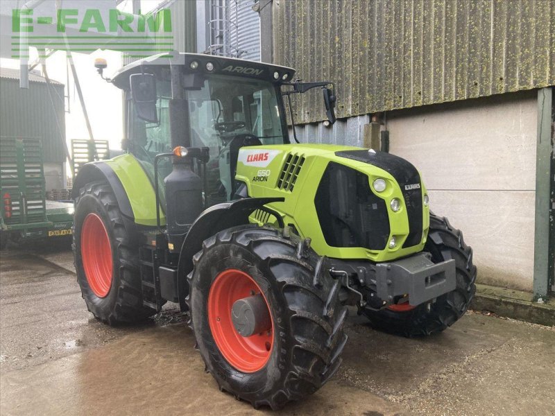 Traktor del tipo CLAAS ARION 650 CIS CIS, Gebrauchtmaschine In ULCEBY, ALFORD (Immagine 1)