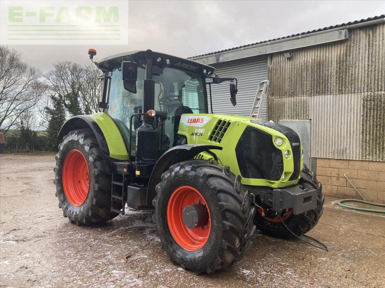 Traktor типа CLAAS ARION 650 CIS CIS, Gebrauchtmaschine в ULCEBY, ALFORD (Фотография 5)