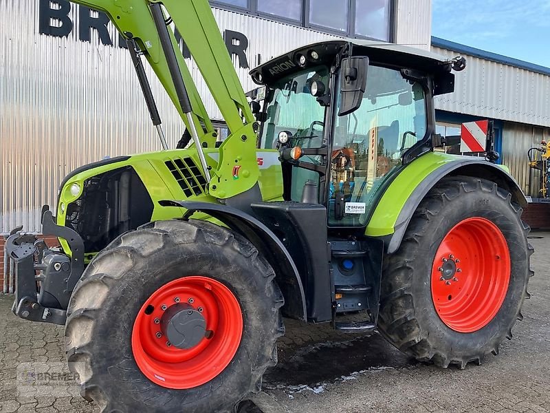 Traktor Türe ait CLAAS ARION 650 CIS + FL140, Gebrauchtmaschine içinde Asendorf (resim 2)