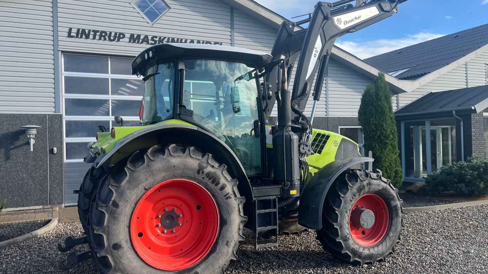 Traktor Türe ait CLAAS ARION 650 CIS+ Focus med frontlift og frontlæsser, Gebrauchtmaschine içinde Lintrup (resim 16)