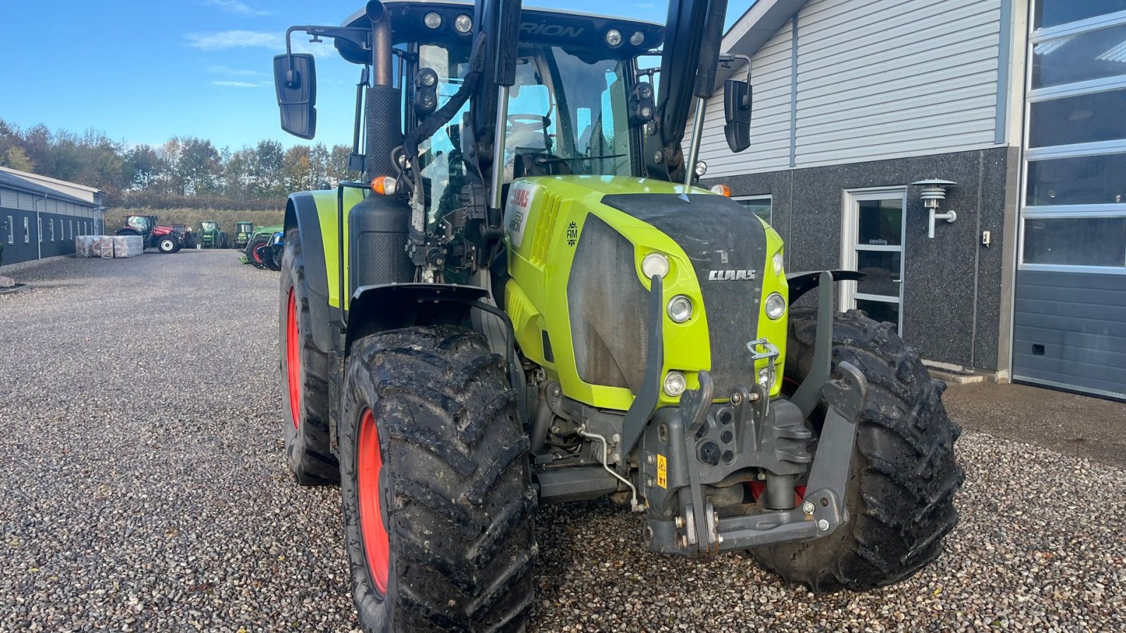 Traktor Türe ait CLAAS ARION 650 CIS+ Focus med frontlift og frontlæsser, Gebrauchtmaschine içinde Lintrup (resim 21)