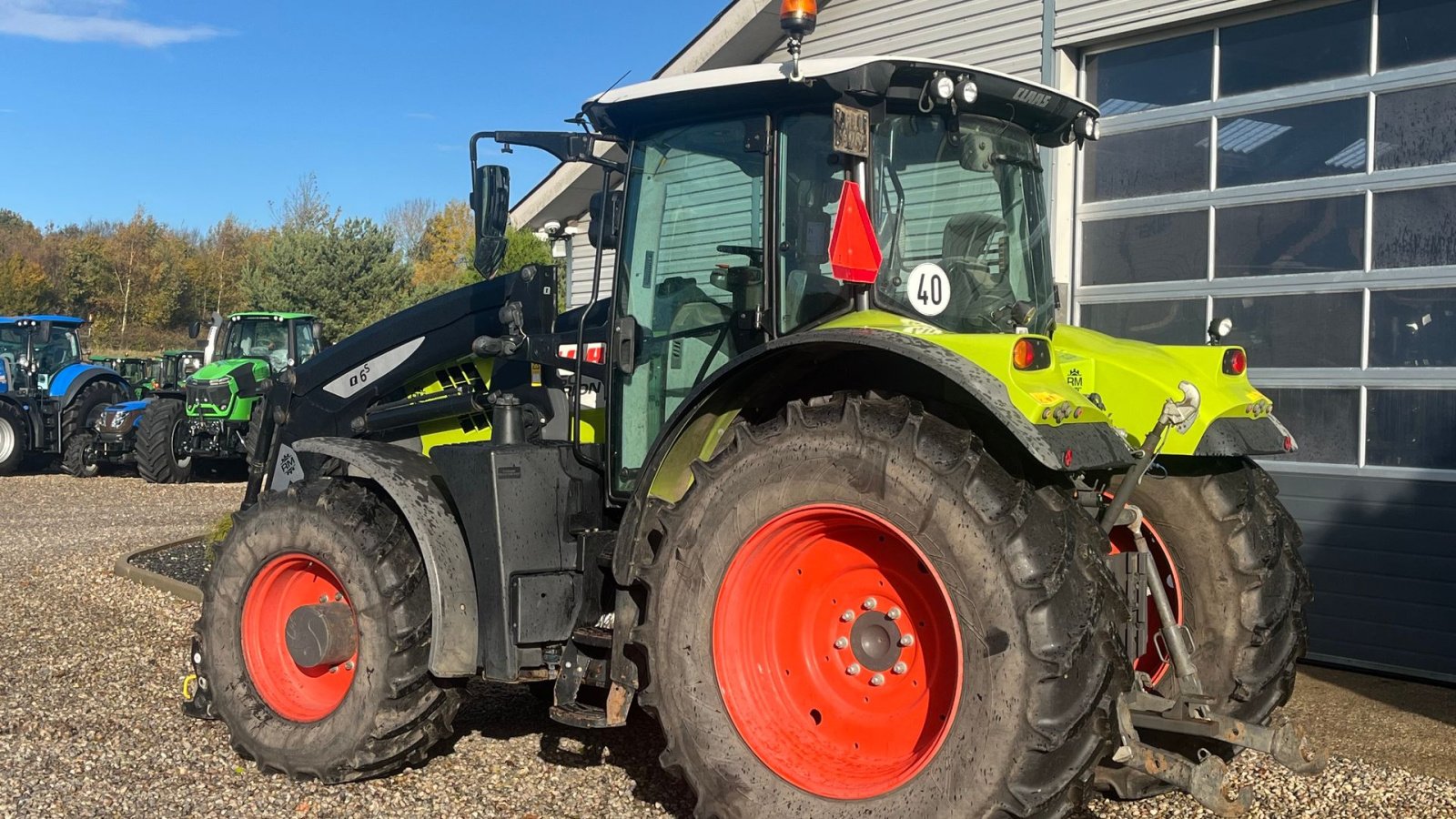 Traktor Türe ait CLAAS ARION 650 CIS+ Focus med frontlift og frontlæsser, Gebrauchtmaschine içinde Lintrup (resim 3)