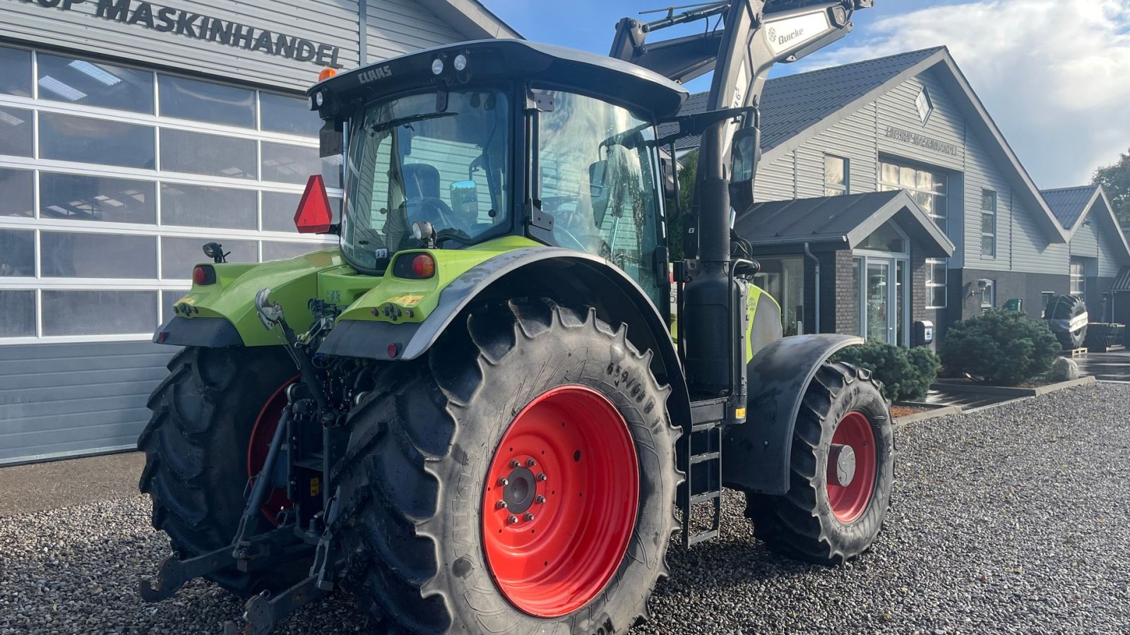 Traktor Türe ait CLAAS ARION 650 CIS+ Focus med frontlift og frontlæsser, Gebrauchtmaschine içinde Lintrup (resim 17)