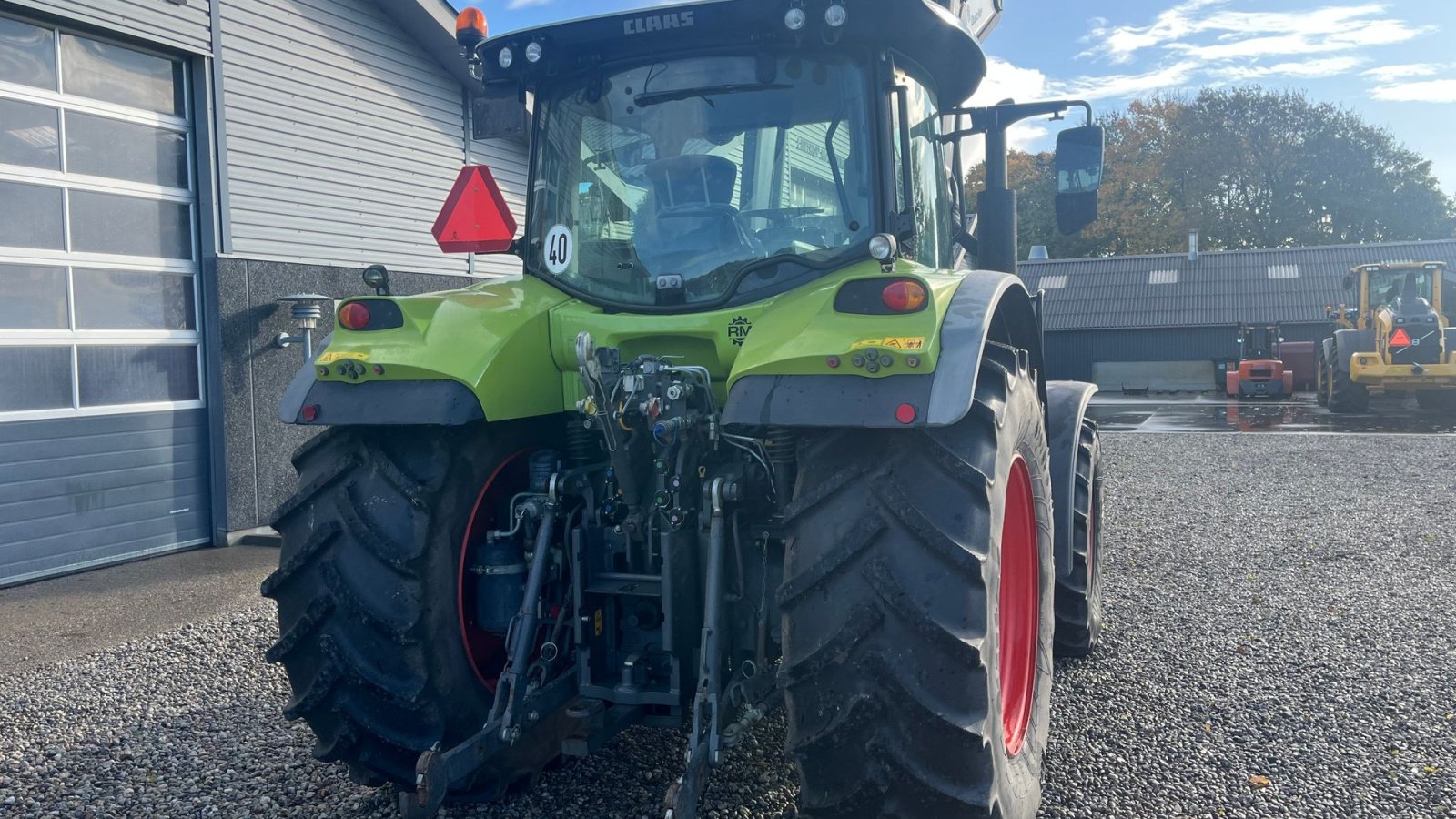 Traktor Türe ait CLAAS ARION 650 CIS+ Focus med frontlift og frontlæsser, Gebrauchtmaschine içinde Lintrup (resim 18)