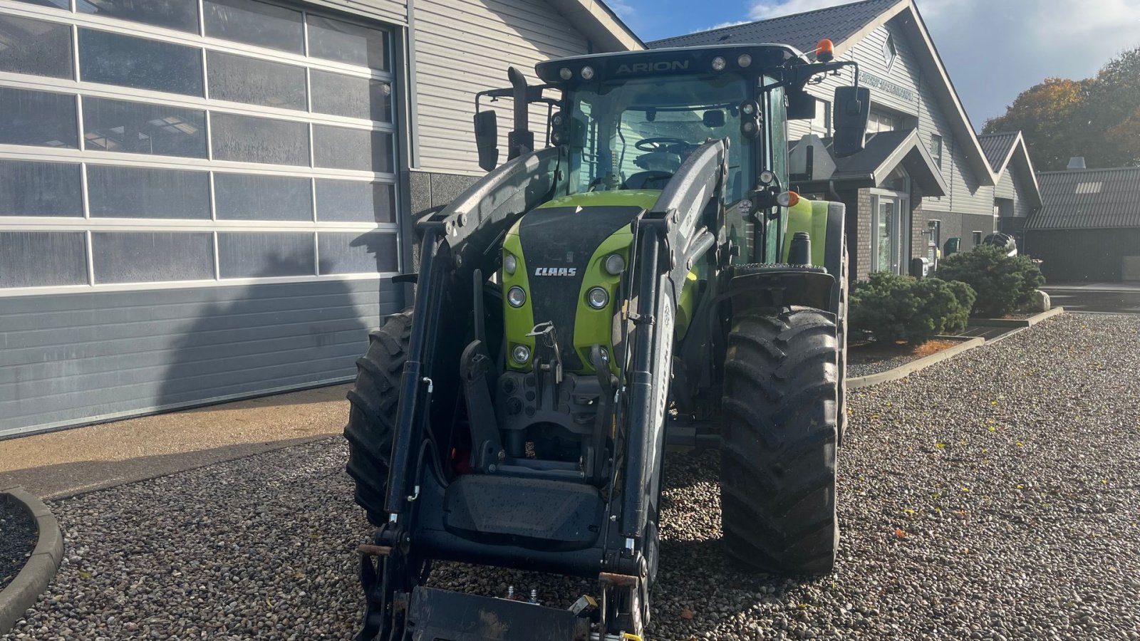 Traktor Türe ait CLAAS ARION 650 CIS+ Focus med frontlift og frontlæsser, Gebrauchtmaschine içinde Lintrup (resim 13)