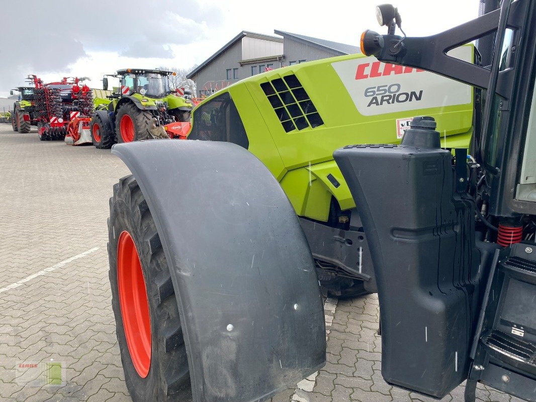 Traktor des Typs CLAAS ARION 650 CIS HEXASHIFT, Gebrauchtmaschine in Bordesholm (Bild 21)