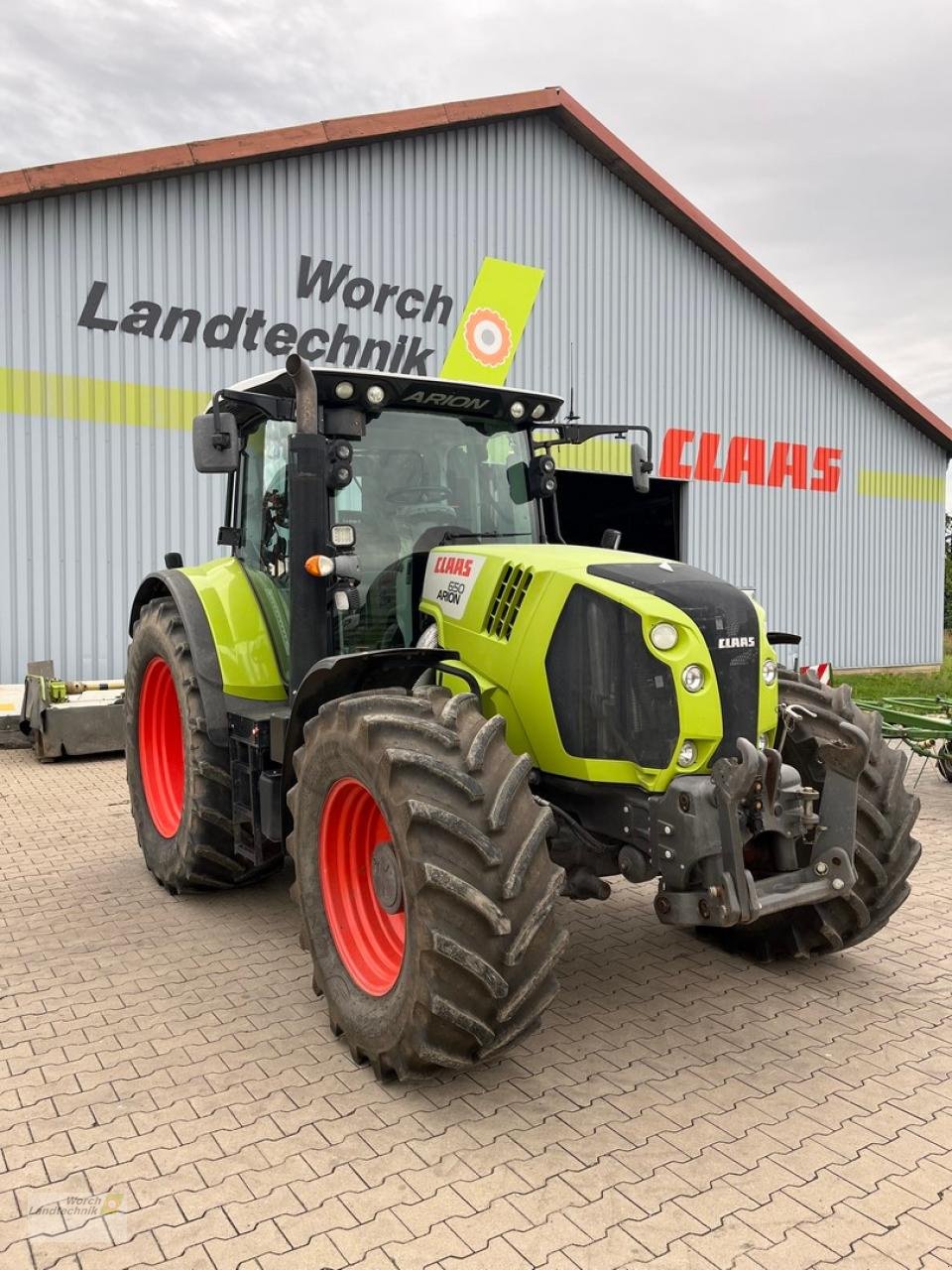 Traktor van het type CLAAS Arion 650 CIS, Gebrauchtmaschine in Schora (Foto 3)