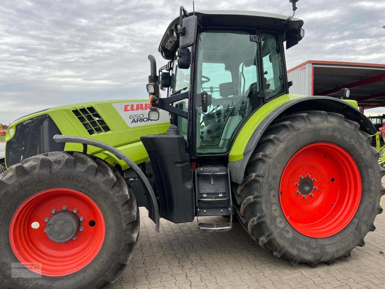 Traktor van het type CLAAS Arion 650 CIS, Gebrauchtmaschine in Schora (Foto 10)