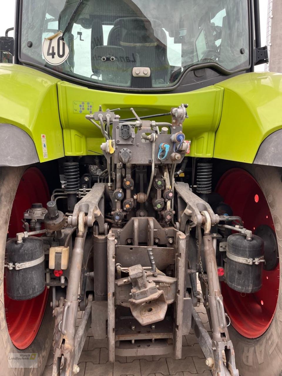 Traktor van het type CLAAS Arion 650 CIS, Gebrauchtmaschine in Schora (Foto 11)