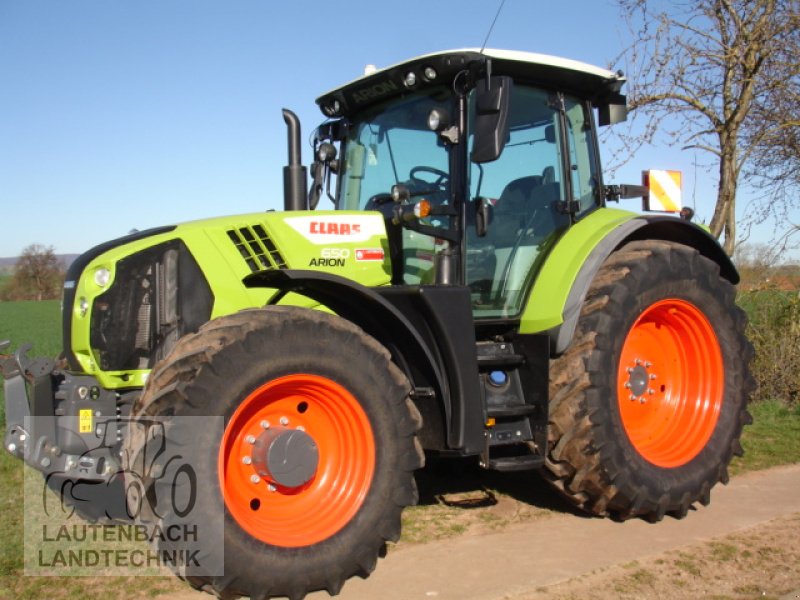 Traktor a típus CLAAS Arion 650 CIS, Neumaschine ekkor: Rollshausen (Kép 1)