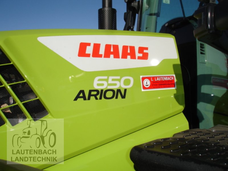 Traktor a típus CLAAS Arion 650 CIS, Neumaschine ekkor: Rollshausen (Kép 7)