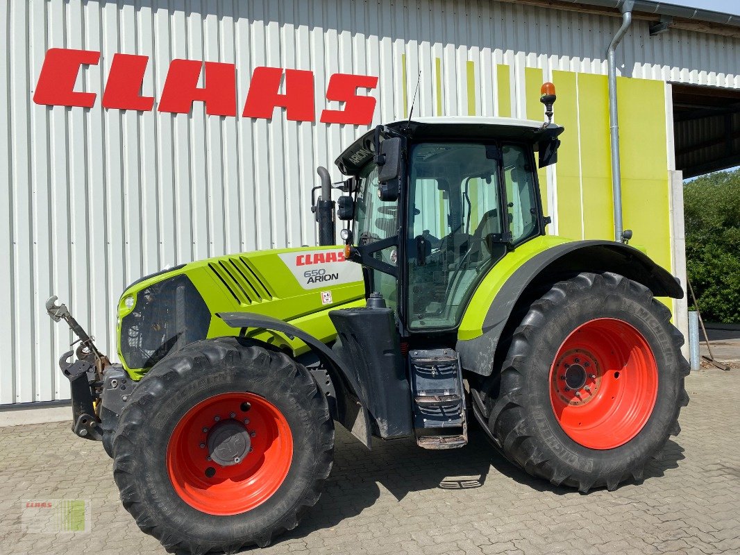 Traktor του τύπου CLAAS ARION 650 CIS, Gebrauchtmaschine σε Schenefeld (Φωτογραφία 17)