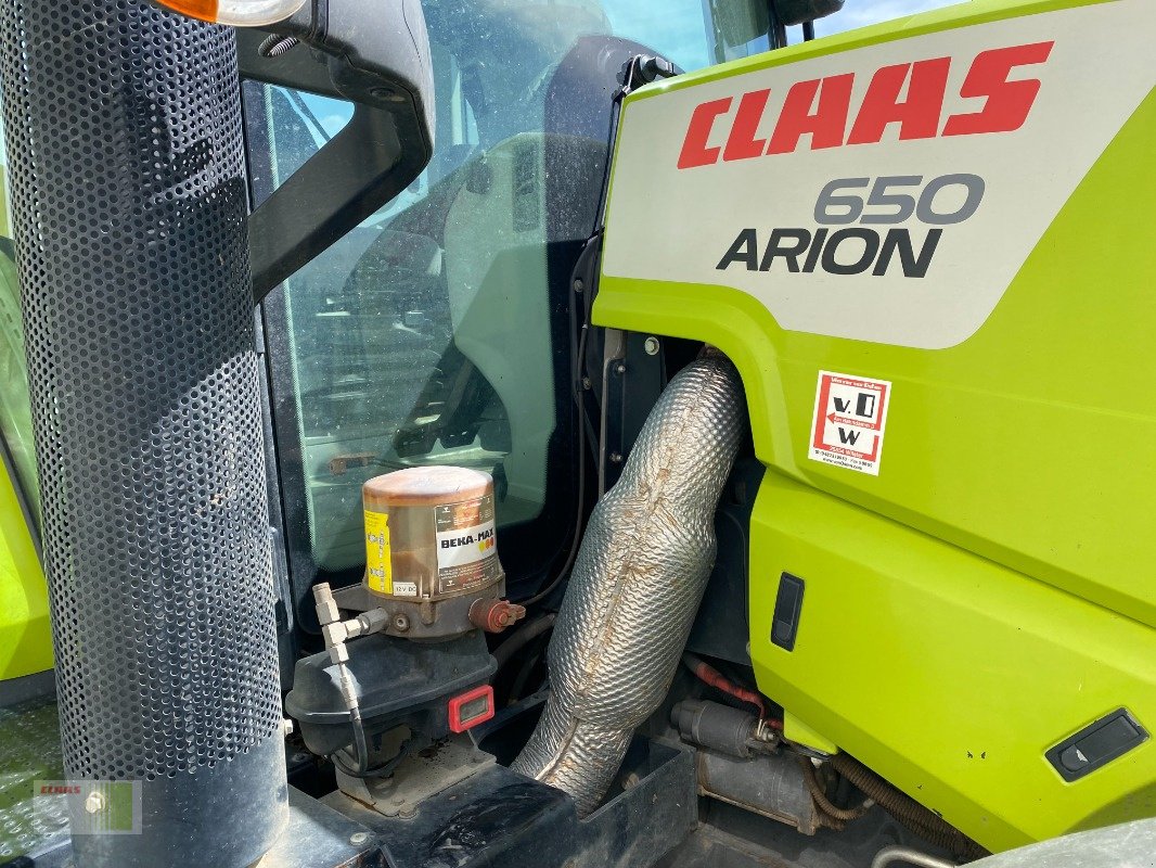 Traktor του τύπου CLAAS ARION 650 CIS, Gebrauchtmaschine σε Schenefeld (Φωτογραφία 18)