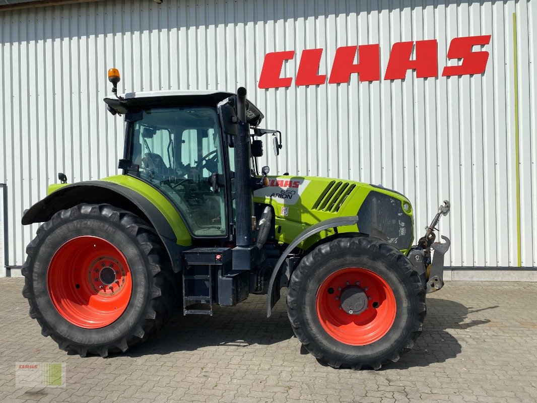 Traktor Türe ait CLAAS ARION 650 CIS, Gebrauchtmaschine içinde Schenefeld (resim 7)