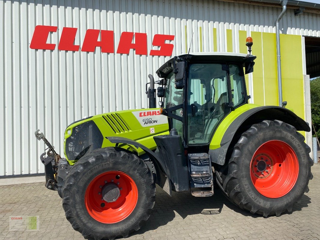 Traktor Türe ait CLAAS ARION 650 CIS, Gebrauchtmaschine içinde Schenefeld (resim 16)