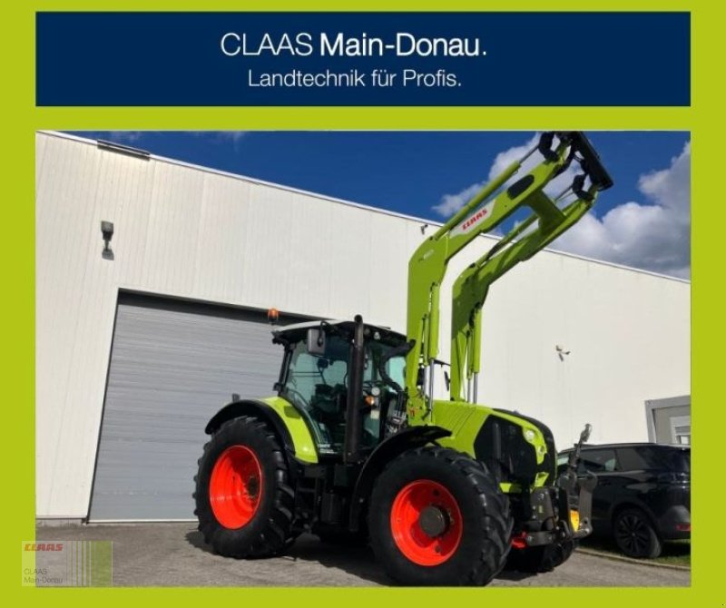 Traktor des Typs CLAAS ARION 650 CMATIC CEBIS+ FL150, Gebrauchtmaschine in Vohburg (Bild 1)