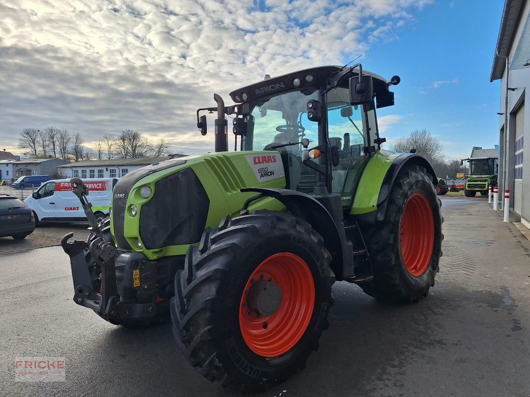Traktor van het type CLAAS Arion 650 Cmatic Cebis, Gebrauchtmaschine in Demmin (Foto 1)