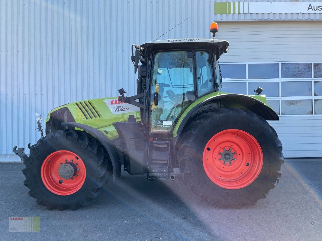 Traktor типа CLAAS ARION 650 CMATIC, nur 4.935 h. ! Triebsatz NEU !, Gebrauchtmaschine в Molbergen (Фотография 7)